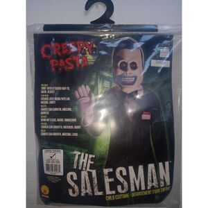 Scary Creepypasta The Salesman - Child Costume L‎